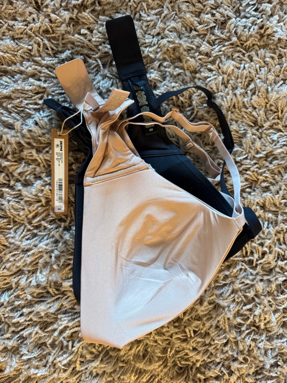 SKIMS Bras in Nude and Black